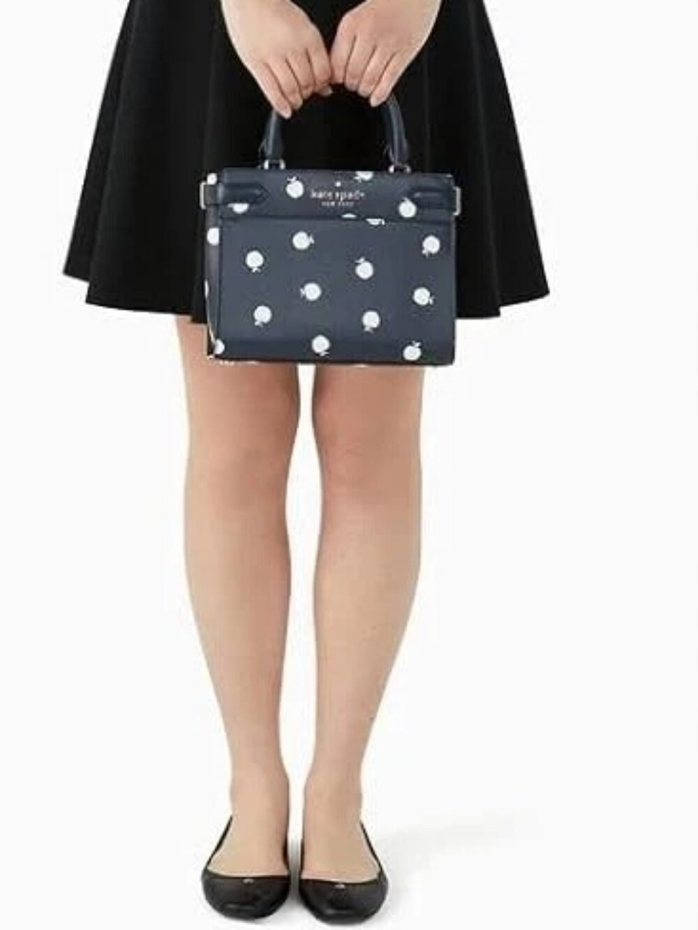 Kate Spade New York Staci Small Satchel in the "Orchard Toss" print.